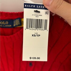 New Ralph Lauren polo Sweater